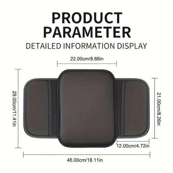 Car Armrest Cushion Pad, Center Console Armrest Protection, Holding Mobile Phone & Accessories