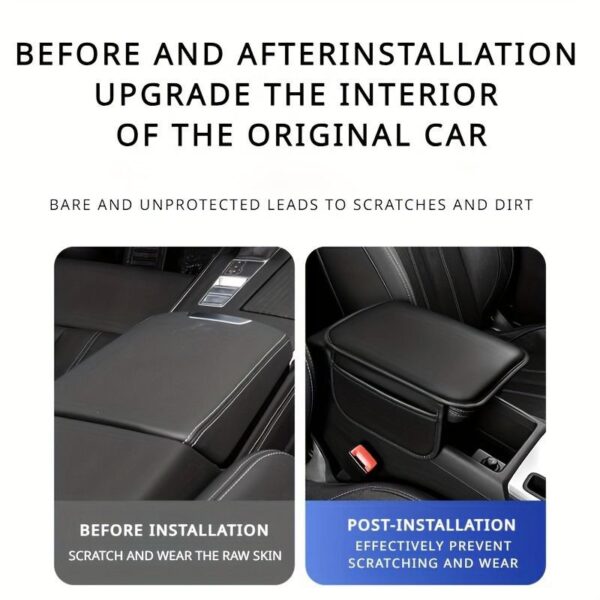 Car Armrest Cushion Pad, Center Console Armrest Protection, Holding Mobile Phone & Accessories